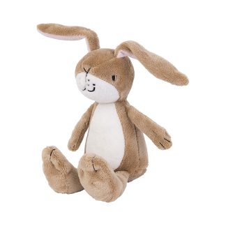 Little Nutbrown Hare Rattle Plush Soft Toy